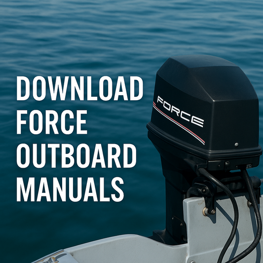 Download Force Outboard service manuals for all models – complete repair guides, wiring diagrams, and maintenance instructions. Get your Force outboard motor back on the water with CB Manuals!