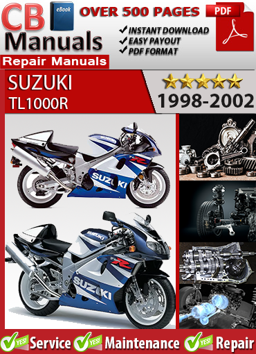 Suzuki TL1000R 1998–2002 Service Repair Manual – PDF Download