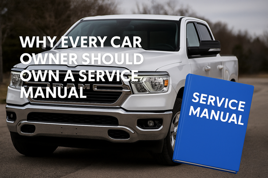 Why Every Vehicle Owner Should Own a Service Manual – Comprehensive guide for maintaining and repairing your car, truck, or SUV with a downloadable service manual.