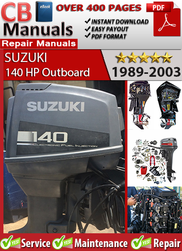 Suzuki 140 HP Outboard 1988–2003 Service Repair Manual – PDF Download